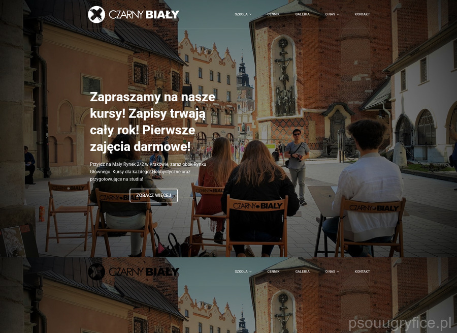 czarny-bialy